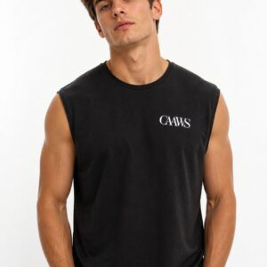 caaws cotton sleeveless tank top men